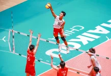 Timnas Voli Putra Indonesia Kalah 1-3 dari China dalam ABC U-18