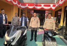 Diduga Curi Motor Milik Bosnya, O Diamankan Polisi