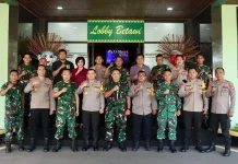 Kapolres Jakpus Perkuat Sinergi TNI-Polri lewat Silaturahmi ke Kodim 0501