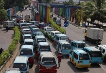 JPO Tendean Sudah Normal, Lalu Lintas Berangsur Lancar Kembali