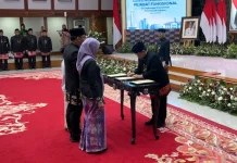 Gubernur Pramono Lantik Ratusan Pejabat Fungsional Pemprov DKI