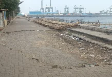 Kurang Perhatian, Kondisi di Tanggul Wika Kalibaru Memprihatinkan