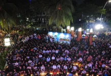 Ribuan Warga Padati Nobar Final Piala Dunia 2026 di Barito Jakarta
