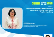 Sudin Parekraf Jakbar, Dorong Pengembangan Ekonomi Kreatif dan UMKM Berdaya Saing