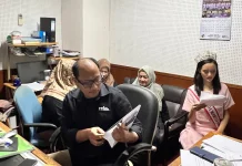 Puteri Anak Indonesia Pendidikan Audellya Ambara Isi Suara Drama RRI jelang HUT RI