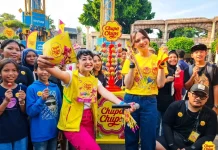 Kampanya "Crazy Raffe Jelly Candy" Chupa Chups,  Hadir di Ancol