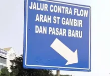 Sudinhub Jakpus Berlakukan Contraflow di Simpang Tugu Tani