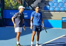 M. Rifqi Fitriadi/Francis Casey Alcantara kesemifinal Tennis Amman