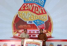 Reporter RRI Jakarta Raih Juara Dua dalam Content Competition JNE 2026