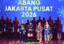 Kevin dan Dhita Terpilih sebagai Abang None Jakarta Pusat 2026