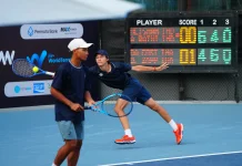 Ganda Indonesia Kebabak Kedua Tennis M-15 Seri ll Amman