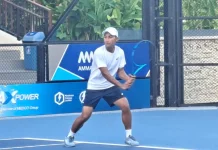 Dua Tunggal Putra Indonesia Kebabak kedua Tennis Amman