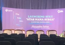 Alexander Sabar Luncurkan Buku "Atas Nama Surga"