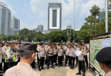 3.269 Personel Amankan Dzikir Kebangsaan HUT Ke-81 RI di Monas