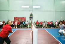 Kelurahan Serdang Gelar Lurah Cup Badminton Sambut HUT Ke-81 RI