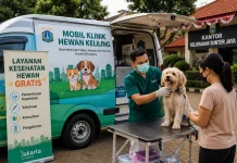 Rawat Anabul Kini Lebih Mudah, Mobil Klinik Hewan Hadir di Sunter Jaya