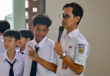 KAI Daop 1 Edukasi 150 Pelajar soal Keselamatan Kereta Api