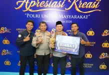 Polres Jakpus Raih Juara 1 Lomba Ketahanan Pangan Polri