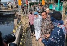 Pramono Targetkan Normalisasi Kali Cakung Lama Rampung 2028