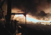 Kebakaran Kapal Cumi Kembali Terjadi di Muara Baru