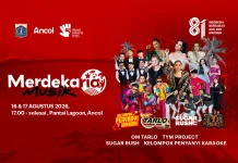 Gratis Masuk Ancol Perayaan HUT RI Ke-81 dengan “Merdekaria-The People’s Celebration”