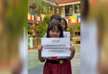 Pesan Anti Perundungan Dari Enam Siswa SD, Berhenti Ejek Nama Orang Tua