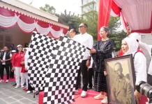 Napak Tilas Proklamasi Jakpus, Arifin Ajak Jaga Semangat Kemerdekaan