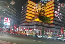 Semarak HUT RI ke-81, Sejumlah Gedung Pemerintahan Tampil Gemerlap