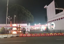 Persiapan Istana Negara H-1 HUT RI ke-81
