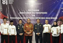 Sebanyak 7.555 Warga Binaan Jakarta Terima Remisi HUT ke-81 RI