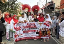 Warga RW 10 Cempaka Putih Barat Meriahkan HUT RI dengan Beragam Lomba