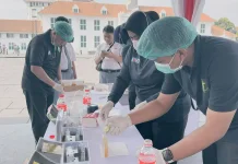 Dokkes Polri Pastikan Makanan Jamuan Rakyat Jakbar Aman Dikonsumsi