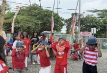 Semarak HUT ke-81 RI, Warga Kampung Mentengan RT 08/RW 03 Depok Gelar Beragam Lomba
