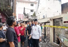 Kebakaran Paseban Hanguskan 15 Rumah, 95 Warga Terdampak
