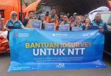 BKI bersama IDSurvey Salurkan Bantuan untuk Warga Terdampak Bencana di NTT
