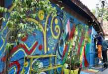 Kelurahan Cikini Tata Kawasan Gang Guru Demar dengan Mural