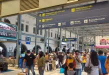 Arus Balik Penumpang Meningkat Disejumlah Stasiun Daop 1 Jakarta