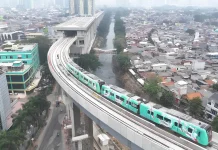 LRT Jakarta Rute Velodrome–Manggarai Siap Beroperasi