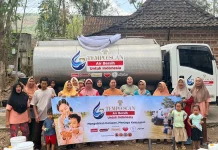 Tempo Scan Salurkan 640 Ribu Liter Air Bersih Saat Kemarau