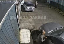 Pencurian Spion Mobil di Kebon Jeruk Viral, Beraksi Kurang dari Satu Menit