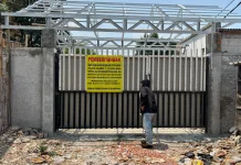 Jalan Ditutup, 55 KK di Cempaka Putih Terisolasi