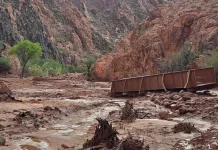 Banjir Bandang Terjang Grand Canyon, Lebih dari 20 Orang Belum Ditemukan