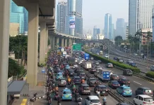 Jam Berangkat Kerja, Lalu Lintas Sejumlah Ruas Jakarta Padat