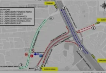 Uji Coba Satu Arah Jalan Gelora V Dimulai, Ini Rutenya