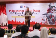 Bulan Dana PMI di Jakpus, Ditarget Capai Rp5,5 Miliar