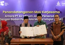 Hari Pelanggan Jadi Momentum, PAM JAYA Beri Air Gratis untuk Masjid Istiqlal