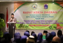 Wali Kota Buka Rakerda DMI Jakarta Pusat 2026