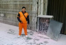 Asap Hitam di Pasar Baru Dipastikan akibat Korsleting Gardu