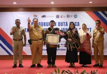 Duta Baca Jakarta Pusat 2026 Resmi Dikukuhkan