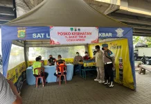 Antisipasi Abu Vulkanik, Polres Jakbar Dirikan 9 Posko Kesehatan